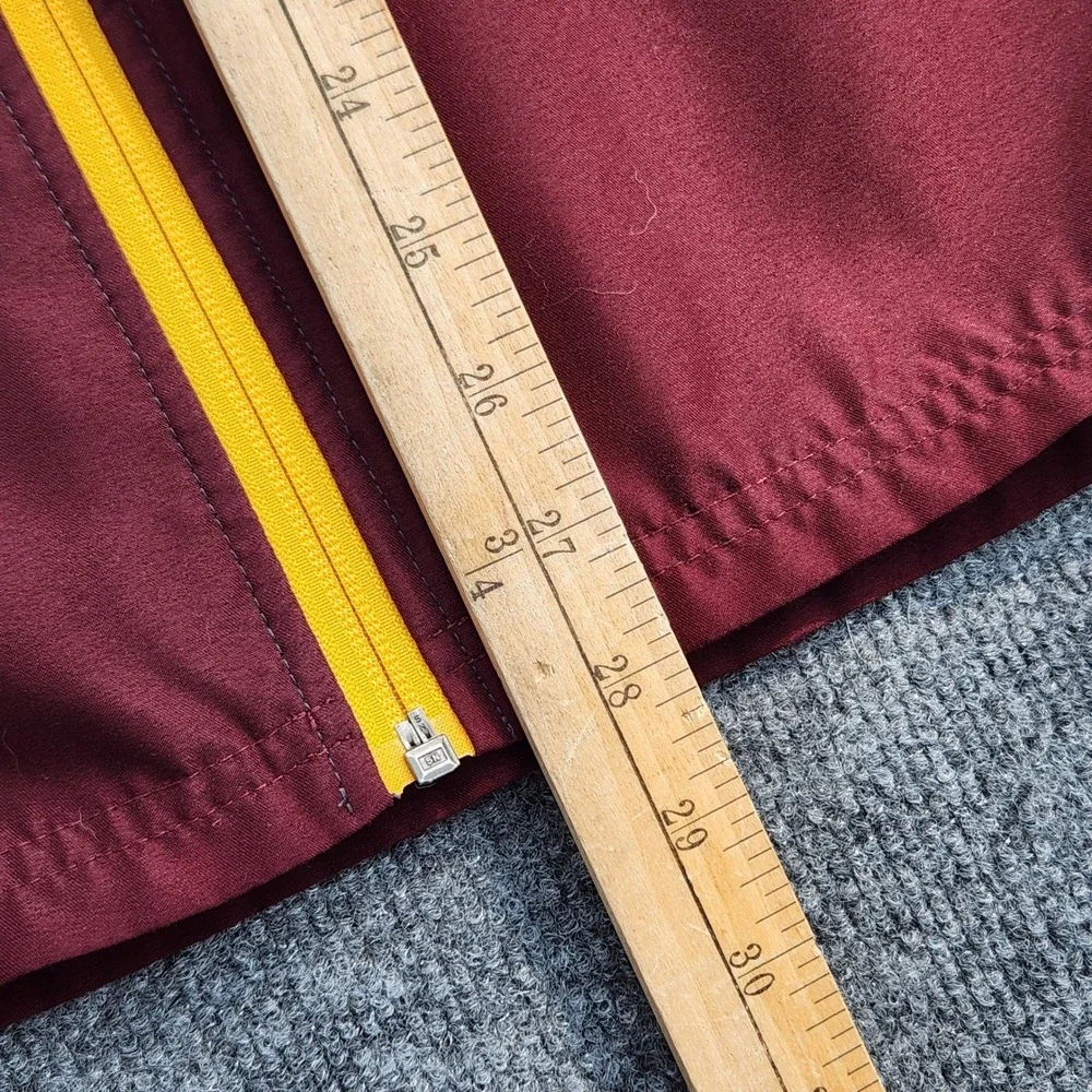 Champion Mens Minnesota Golden Gophers Full Zip Vest Maroon Grey Gold Medium